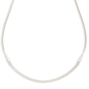 Kendra Scott Scottie Choker Necklace In Silver